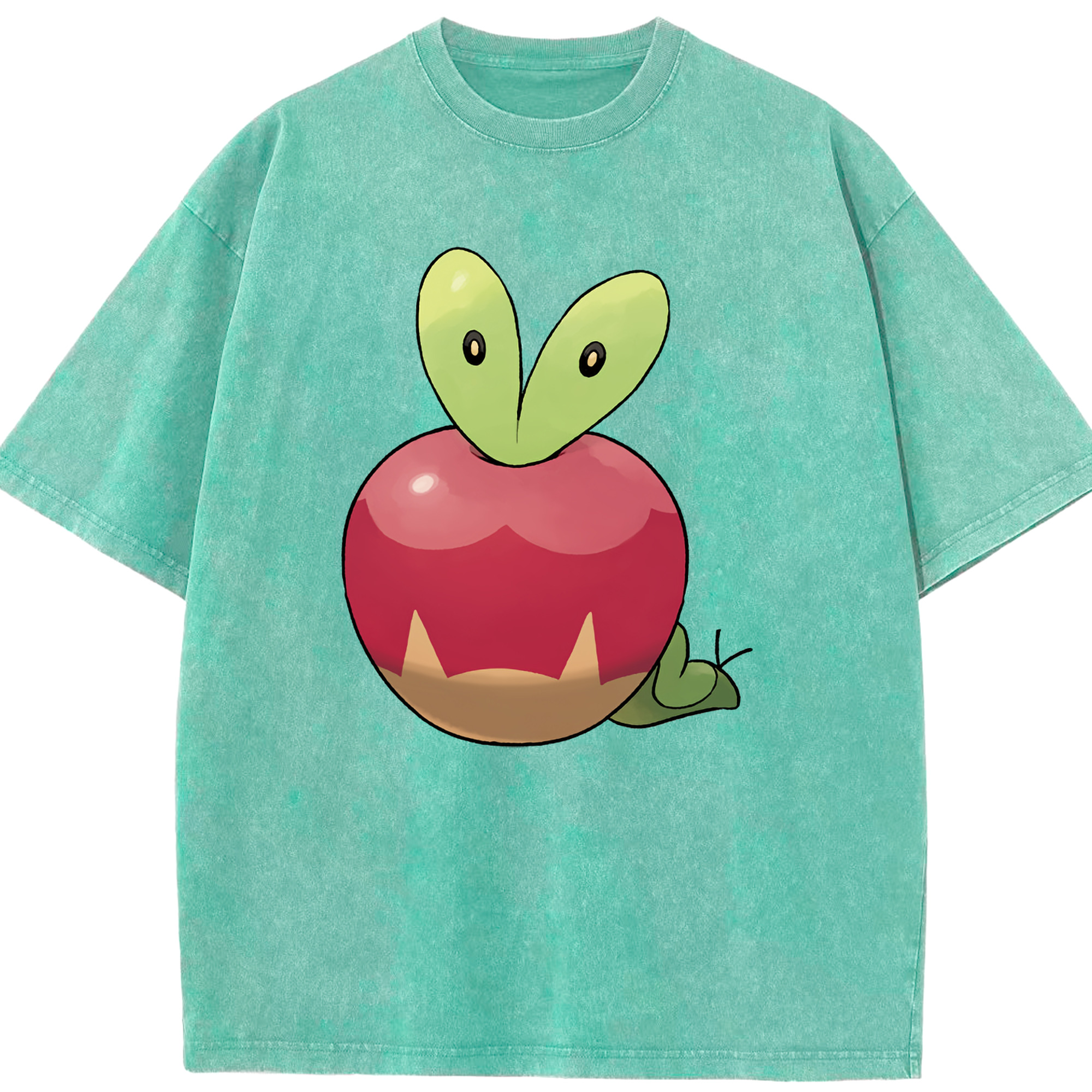 （画像用） ポケットモンスター Pokémon 綿100% ヴィンテージ風 半袖Tシャツ（フロントプリント）